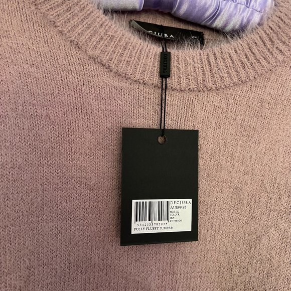 DECJUBA Polly Fluffy Jumper Iris - Picture 6 of 10